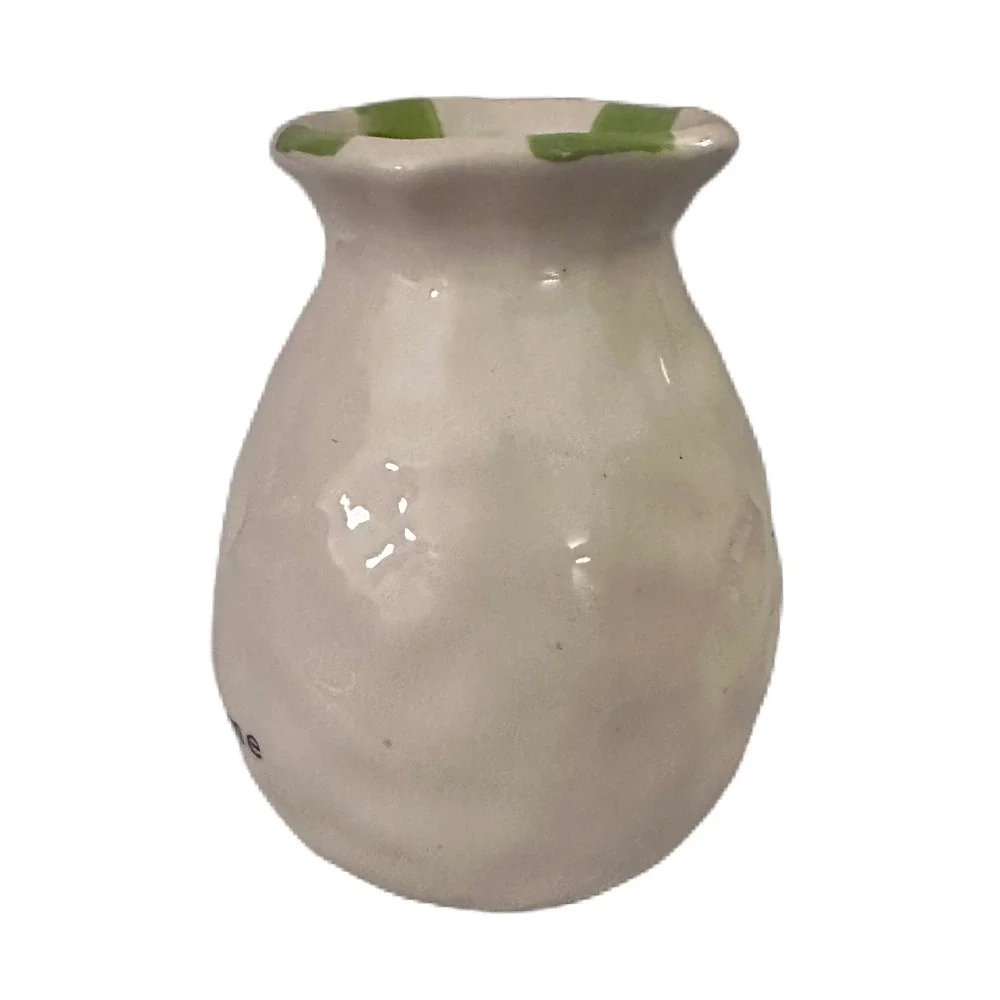 Ceramic Dimpled Bud Vase 